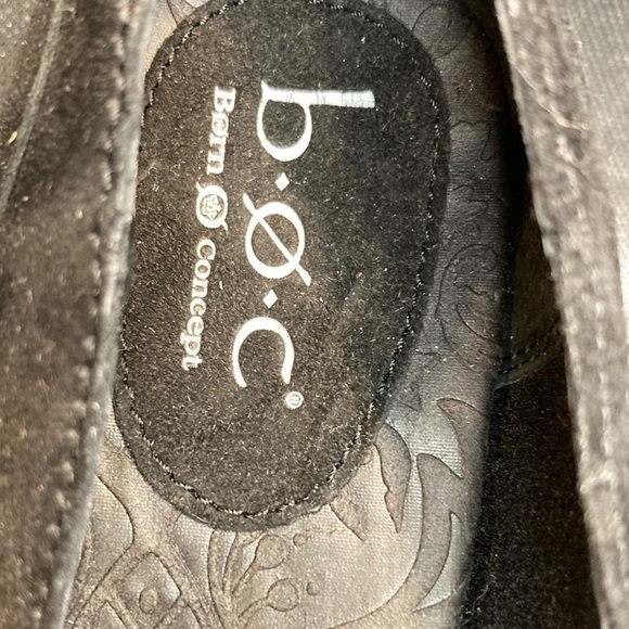 𝅺boc Born Concept Jet Black suede shoes. Size 10. Excellent condition. - Picture 3 of 7
